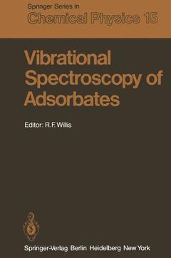 Couverture de l’ouvrage Vibrational Spectroscopy of Adsorbates