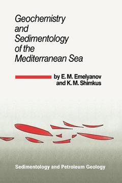 Cover of the book Geochemistry and Sedimentology of the Mediterranean Sea