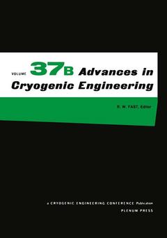 Couverture de l’ouvrage Advances in Cryogenic Engineering