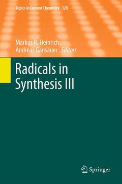Couverture de l’ouvrage Radicals in Synthesis III