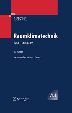 Couverture de l’ouvrage Raumklimatechnik