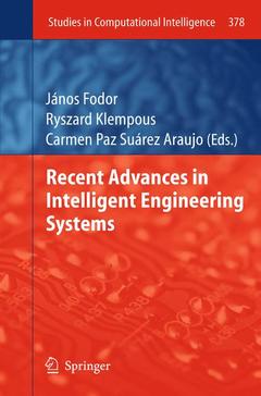 Couverture de l’ouvrage Recent Advances in Intelligent Engineering Systems