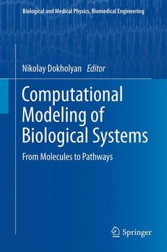 Couverture de l’ouvrage Computational Modeling of Biological Systems