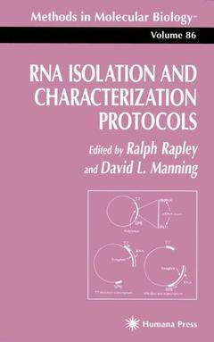 Cover of the book RNA Isolation and Characterization Protocols