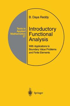 Cover of the book Introductory Functional Analysis