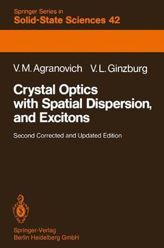 Cover of the book Crystal Optics with Spatial Dispersion, and Excitons