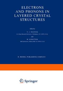 Couverture de l’ouvrage Electrons and Phonons in Layered Crystal Structures