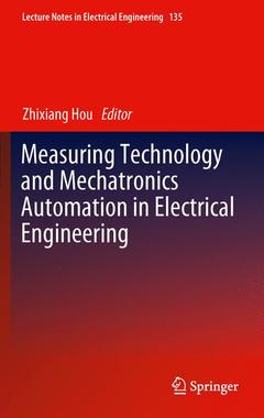 Couverture de l’ouvrage Measuring Technology and Mechatronics Automation in Electrical Engineering