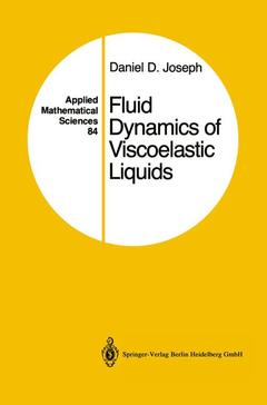 Cover of the book Fluid Dynamics of Viscoelastic Liquids