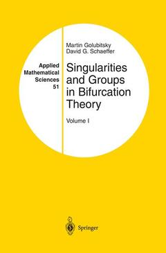 Couverture de l’ouvrage Singularities and Groups in Bifurcation Theory