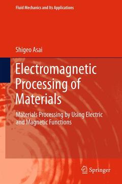 Couverture de l’ouvrage Electromagnetic Processing of Materials