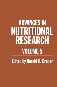 Couverture de l’ouvrage Advances in Nutritional Research