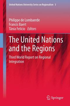 Couverture de l’ouvrage The United Nations and the Regions