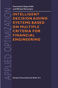 Cover of the book Intelligent Decision Aiding Systems Based on Multiple Criteria for Financial Engineering