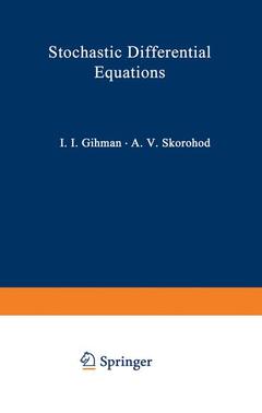 Couverture de l’ouvrage Stochastic Differential Equations
