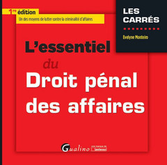 Cover of the book L'ESSENTIEL DU DROIT PÉNAL DES AFFAIRES