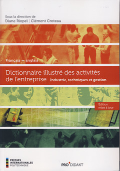 Couverture de l’ouvrage Dictionnaire illustré des activités de l'entreprise