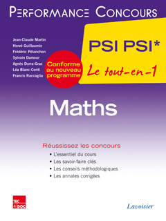 Couverture de l’ouvrage Maths 2e année PSI PSI*