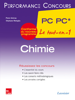 Couverture de l’ouvrage Chimie 2e année PC PC*