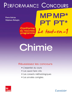 Couverture de l’ouvrage Chimie 2e année MP MP* - PT PT*