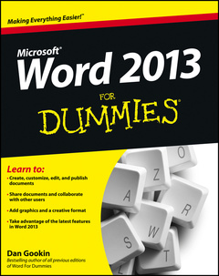 Couverture de l’ouvrage Word 2013 For Dummies