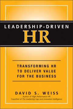 Couverture de l’ouvrage Leadership-Driven HR