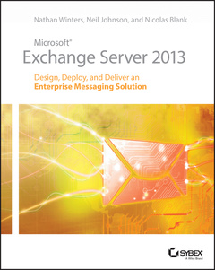 Couverture de l’ouvrage Microsoft Exchange Server 2013