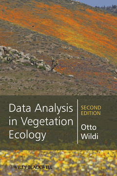 Couverture de l’ouvrage Data Analysis in Vegetation Ecology