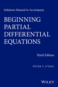 Cover of the book Solutions Manual to Accompany Beginning Partial Differential Equations