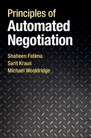 Cover of the book Principles of Automated Negotiation