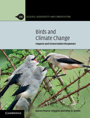 Couverture de l’ouvrage Birds and Climate Change