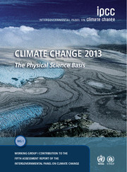 Couverture de l’ouvrage Climate Change 2013 – The Physical Science Basis
