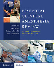 Couverture de l’ouvrage Essential Clinical Anesthesia Review