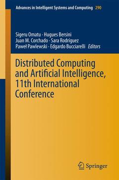 Couverture de l’ouvrage Distributed Computing and Artificial Intelligence, 11th International Conference