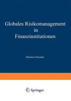 Couverture de l’ouvrage Globales Risikomanagement in Finanzinstitutionen