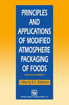 Couverture de l’ouvrage Principles and Applications of Modified Atmosphere Packaging of Foods