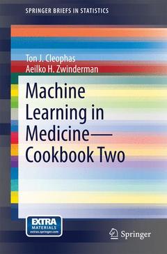 Couverture de l’ouvrage Machine Learning in Medicine - Cookbook Two