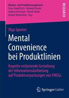 Couverture de l’ouvrage Mental Convenience bei Produktlinien