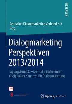 Cover of the book Dialogmarketing Perspektiven 2013/2014