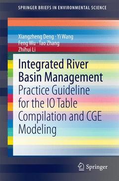 Couverture de l’ouvrage Integrated River Basin Management