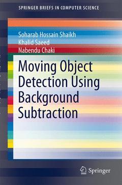 Cover of the book Moving Object Detection Using Background Subtraction