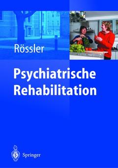 Couverture de l’ouvrage Psychiatrische Rehabilitation