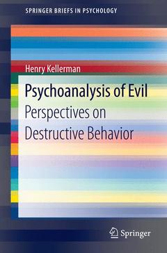 Cover of the book Psychoanalysis of Evil