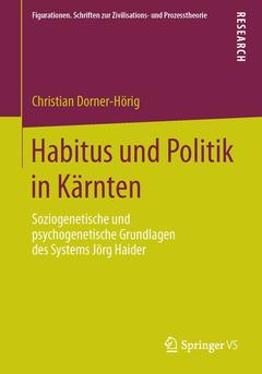 Couverture de l’ouvrage Habitus und Politik in Kärnten
