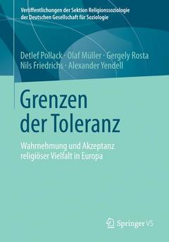Cover of the book Grenzen der Toleranz