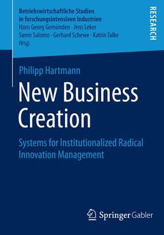 Cover of the book New Business Creation