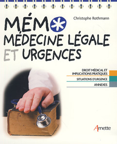 Couverture de l’ouvrage Médecine légale et urgences