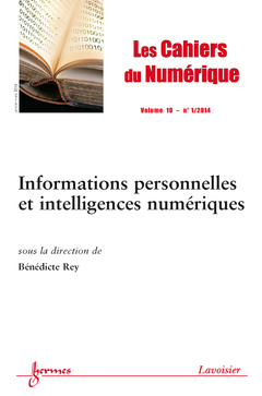 Couverture de l’ouvrage Les Cahiers du Numérique Volume 10 N° 1/Janvier-Mars 2014