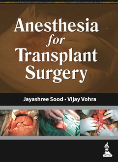 Couverture de l’ouvrage Anesthesia for Transplant Surgery