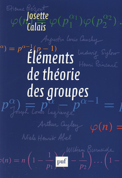 Couverture de l’ouvrage Éléments de théorie des groupes